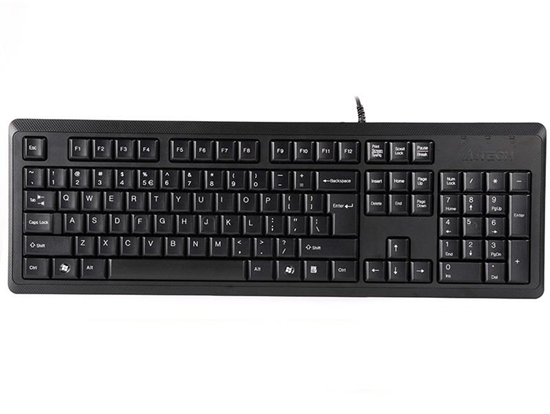 Picture of A4Tech KR-92 keyboard Universal USB QWERTY English Black