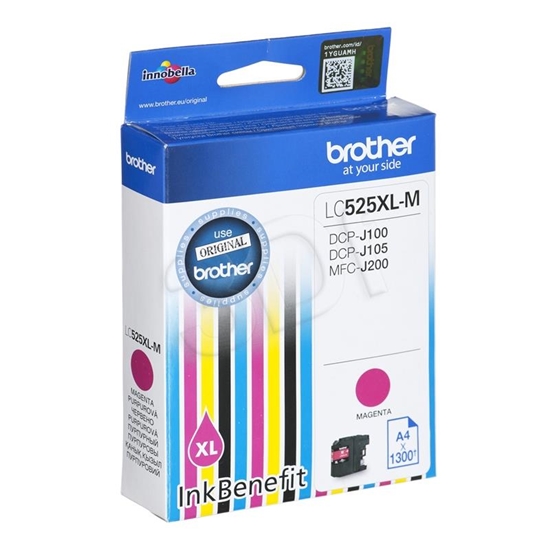 Picture of Brother LC525XLM ink cartridge Original High (XL) Yield Magenta