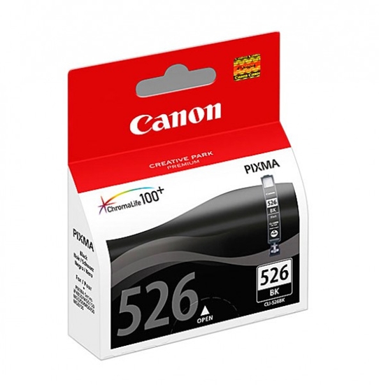 Picture of Canon CLI-526 BK w/o Sec ink cartridge 1 pc(s) Original Standard Yield Black