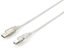 Attēls no Equip USB 2.0 Type A to Type B Cable, 3.0m , Transparent silver