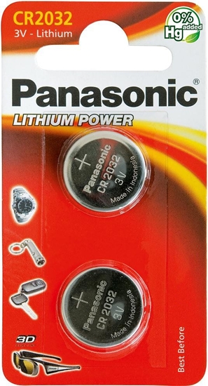 Picture of Panasonic battery CR2032/2B