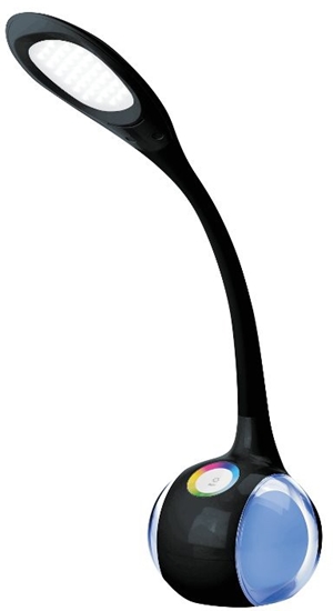 Picture of Platinet desk lamp PDL20 7W 2in1, black (43735)