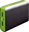 Attēls no Platinet power bank 6000mAh + torch, black/green (43179)