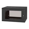 Picture of Rack Cabinet 19" 6U 350MM Glass Door Black