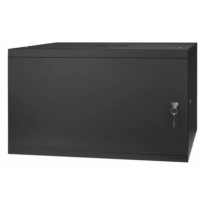 Изображение Rack Cabinet 19" 6U 450MM Full Door Black