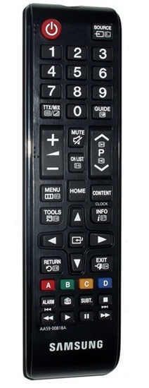 Picture of Samsung AA59-00818A remote control IR Wireless TV Press buttons