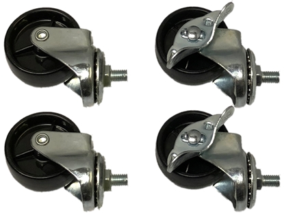 Picture of Sandberg Wheels for Alu Slatwall 4-pack