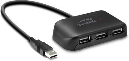 Attēls no Speedlink USB hub Snappy Evo USB 2.0 4-port (SL-140004)