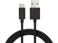 Picture of Veho Pebble USB-A to USB-C Universal Charge and Sync 0.2m/0.7ft Cable – Black (VCL-002-C-20CM)