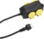 Attēls no Vivanco outdoor extension cord 4 sockets 1.4m IP44, black (39609)