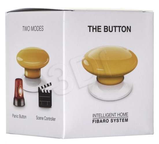 Изображение Fibaro The Button panic button Wireless Alarm