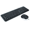 Picture of iBox OFFICE KIT II keyboard Mouse included USB QWERTY English Black