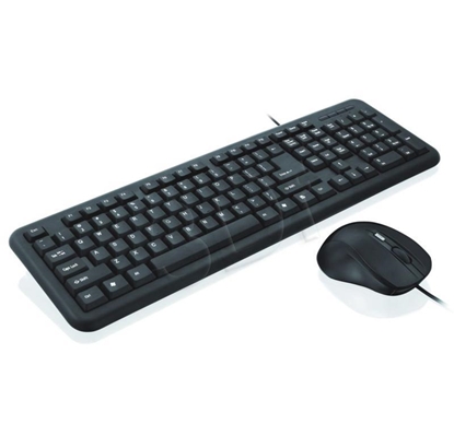 Изображение iBox OFFICE KIT II keyboard Mouse included USB QWERTY English Black