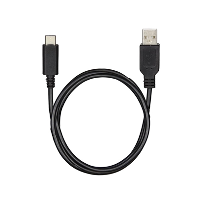 Attēls no Kabel USB Art USB-A - USB-C 2 m Czarny (KABUSB2 A-C 2 AL-OEM-119)