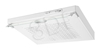 Picture of Beko CFB 6310 W cooker hood 160 m³/h Wall-mounted White