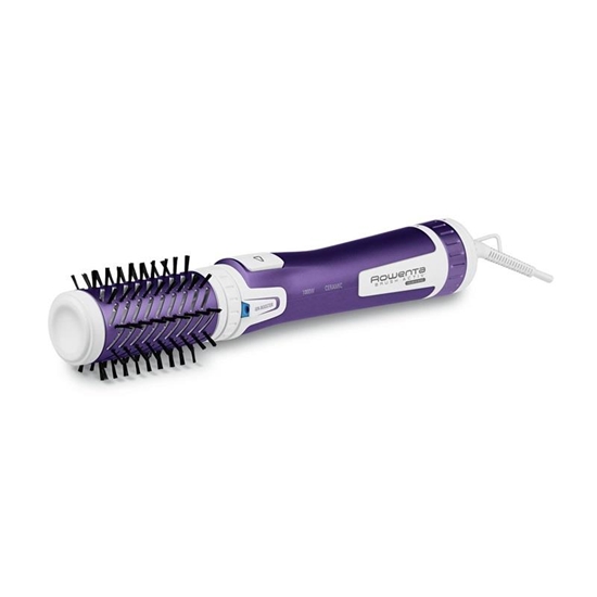 Изображение Rowenta CF9530 hair styling tool Hot air brush Steam Purple, White 1000 W 1.8 m