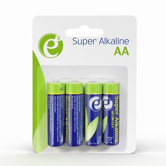 Изображение GEMBIRD EG-BA-AA4-01 Alkaline LR6 AA bat