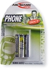 Picture of 1x3 Ansmann maxE NiMH rech.bat. Micro AAA 800 mAh DECT PHONE