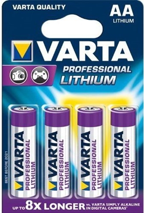 Attēls no 10x4 Varta Ultra Lithium Mignon AA LR 6