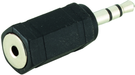 Picture of Adapter AV MicroConnect Jack 3.5mm - Jack 2.5mm czarny (AUDALX)