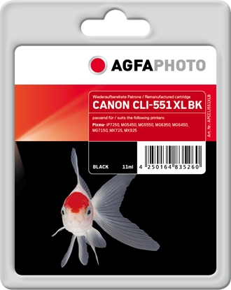 Picture of Tusz AgfaPhoto tusz CLI-551 XLBK / APCCLI551XLB (black)