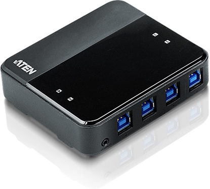 Изображение Aten 4-port USB 3.0 Peripheral Sharing Device