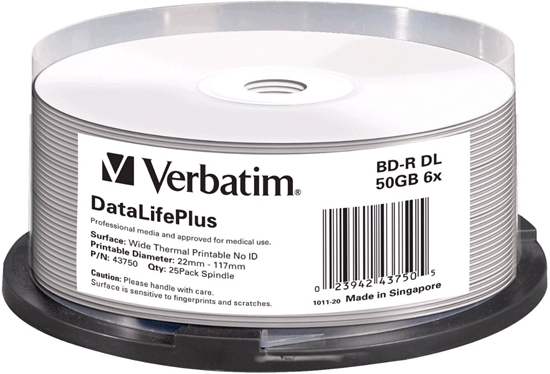 Picture of Verbatim DataLifePlus BD-R 50 GB 25 pc(s)