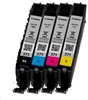 Picture of Canon CLI-571 BK/C/M/Y Ink Cartridge + Photo Paper Value Pack