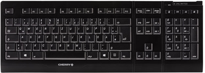 Picture of CHERRY B.UNLIMITED 3.0 Wireless Keyboard & Mouse Set, Black, USB (QWERTY - UK)