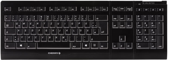 Изображение CHERRY B.UNLIMITED 3.0 Wireless Keyboard & Mouse Set, Black, USB (QWERTY - UK)