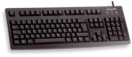 Picture of CHERRY G83-6104 keyboard USB QWERTY US English Black