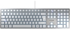 Изображение CHERRY KC 6000 Slim keyboard USB US English Silver, White
