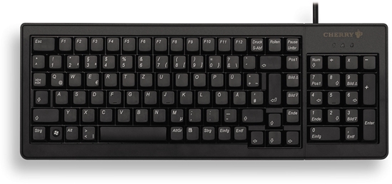 Picture of CHERRY XS Complete G84-5200 keyboard USB QWERTY English Black