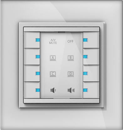 Picture of VivoLink Panel kontrolny, 8 przyciskowy (VLCP8B)