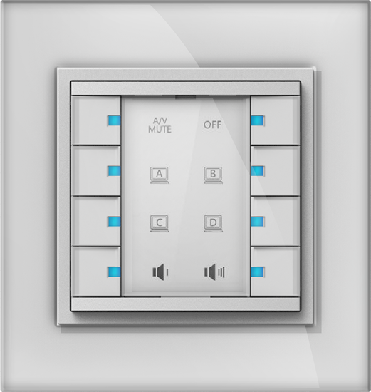 Picture of VivoLink Panel kontrolny, 8 przyciskowy (VLCP8B)