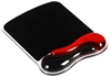 Picture of Kensington Duo Gel Mouse Pad with Integrated Wrist Support - Red/Black