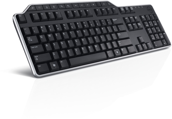 Picture of DELL KB522 keyboard USB QWERTZ German Black