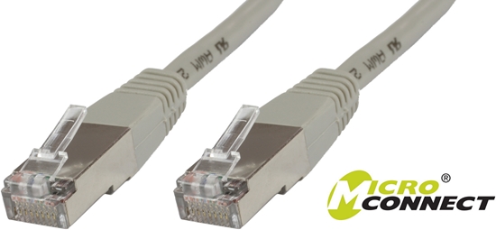 Picture of MicroConnect Kabel CAT 5E FTP 10m PVC Szary (B-FTP510)