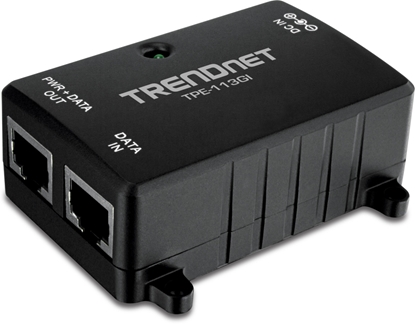 Изображение Trendnet TPE-113GI PoE adapter Gigabit Ethernet 48 V