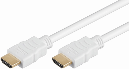 Изображение Kabel MicroConnect HDMI - HDMI 2m biały (HDM19192V1.4W)