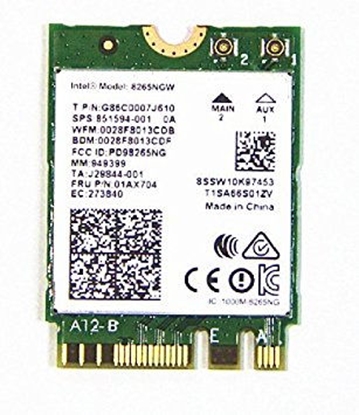 Изображение Intel 8265.NGWMG network card Internal WLAN 867 Mbit/s