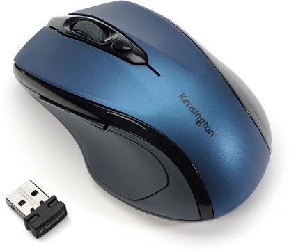 Attēls no Kensington Pro Fit® Mid-Size Wireless Mouse - Sapphire Blue