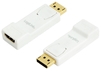 Изображение Adapter AV LogiLink DisplayPort - HDMI biały (CV0057)