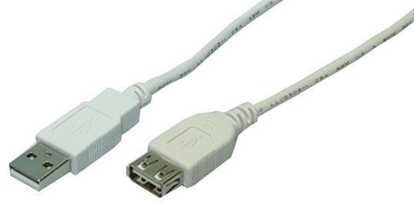 Attēls no Logilink | USB 2.0 extensio cable, | USB-A to USB-A USB A female | USB A male