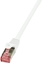 Picture of LogiLink Patchcord CAT.6 S/FTP 0,25m, biały (CQ2011S)