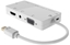 Attēls no Adapter AV MicroConnect DisplayPort Mini - HDMI - D-Sub (VGA) - DVI biały (MDPDVIHDMIVGAAA)