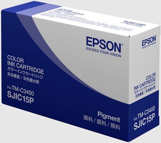 Picture of Epson SJIC15P(CMY): Ink cartridge for ColorWorks C3400 and TM-C610 (CMY)