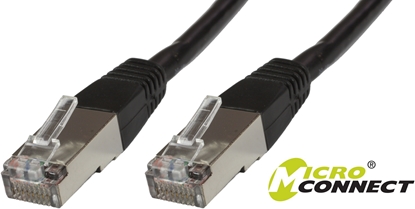 Picture of MicroConnect Patchchord SSTP CAT6 LSZH, czarny 1m (SSTP601S)