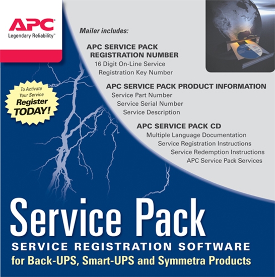 Picture of APC Service Pack 3 Year Extended Warranty