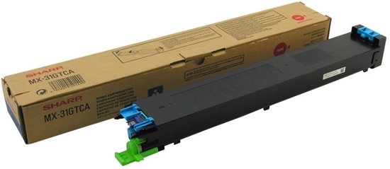 Picture of Sharp MX-31GTCA toner cartridge 1 pc(s) Original Cyan